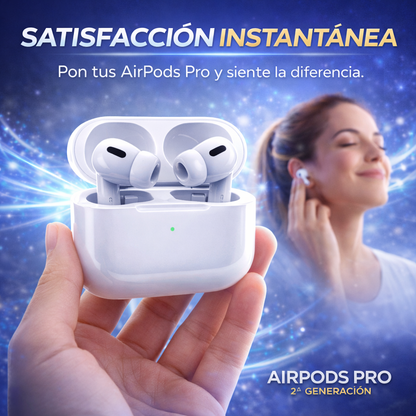 🎧 AIRPODS PRO 2ª GENERACIÓN –60% ⏳ ÚLTIMAS UNIDADES 🔥